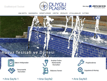 Tablet Screenshot of endustriyeltesisat.com